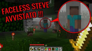 HO TROVATO LO STEVE SENZA VOLTO  INQUIETANTE [upl. by Ahseekal]