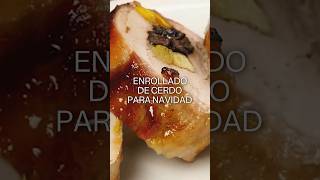 ¿Y si preparamos un enrollado de cerdo para Navidad 😎🎄  recetanavidad recetasparanavidad [upl. by Annocahs]