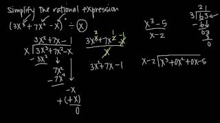 dividing polynomials KristaKingMath [upl. by Maggy]