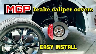 Installing Brake Caliper Covers  Quick and Easy [upl. by Luckin]