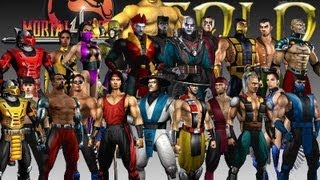 Mortal Kombat Gold  All Ending Cutscenes HD [upl. by Ojoj]