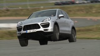 testdrive Porsche Cayenne Turbo  english version [upl. by Anitnauq327]