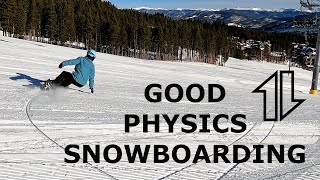 New Riders Tapping into the Good Physics of Snowboarding [upl. by Eisej]