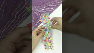 DIY Bookmark Design with Clear Tape  How to Make a Bookmark Easy [upl. by Kensell]