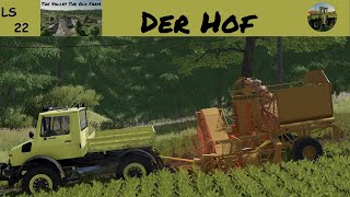 LS22 Der Hof Teil 160 Unimog und Kleine 5002 zum Rübenernten [upl. by Ahsiatal432]