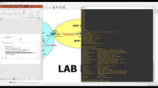 Configuration du protocole OSPF et BGP [upl. by Akirdnas924]