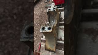 Dozer A Frame Bracket Replacement [upl. by Markland]