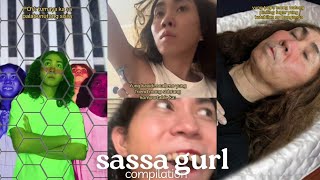 SASSA GURL FUNNY TIKTOK COMPILATION [upl. by Ardnyk]