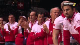 davis cup final 2014 france v suisse [upl. by Annmaria]