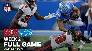 Tampa Bay Buccaneers vs Detroit Lions Full Game  NFL 2024 Season Week 2 [upl. by Noletta994]