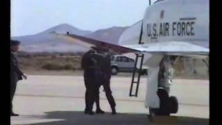 Edwards AFB Flightline Airshow Space Shuttle 1990mp4 [upl. by Eleirbag]