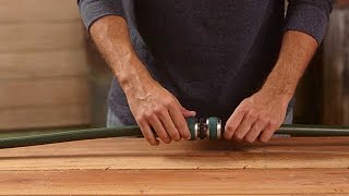 How to Repair a Garden Hose  Hose Repair Video by Gilmour [upl. by Filmore]