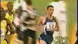 Hicham El Guerrouj sets a world record in the mile [upl. by Ovid469]