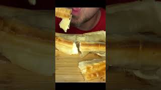 ASMR No Talking THE CRUNCHIEST CHEESE PIE HOMEMADE I EATING SOUNDS l SoundBiteASMR eatingasmr [upl. by Snowman]