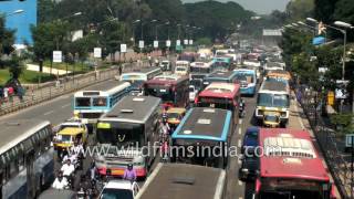 Traffic in Bangalore is now a nuisance [upl. by Ahsienal]