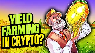 Yield Farming Crypto for Beginners  Explained with Whiteboard [upl. by Alaster]