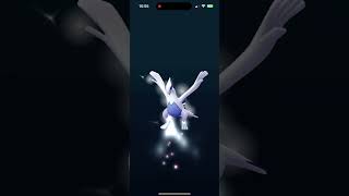 Purifying Shadow Lugia to get Hundo Lugia pokemongo shorts [upl. by Ilahsiav771]