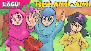 TEPUK AMAIAMAI  LAGU KANAKKANAK  JANA WADA ZAZA 2D [upl. by Helbona]