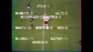 Girondins de Bordeaux vs Hamburger SV 1981  1982 [upl. by Vullo]