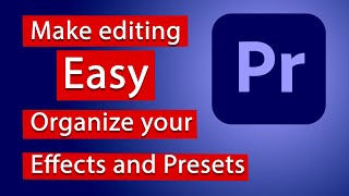 Make life easy  Organize Your Effects and Presets [upl. by Wilhelm926]