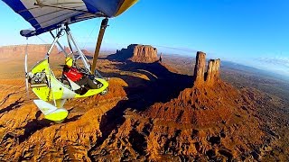 Monument Valley by Ultralight Trikes [upl. by Hussey606]