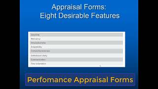 Peformance Appraisal Forms [upl. by Dacia]