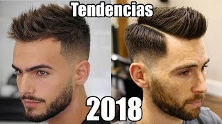 COMO PEINARSE PELO CORTO HOMBRE 2018  PEINADOS DE MODA [upl. by Nioe]