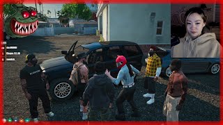 Vagos tries to Press Ming and Fanny  NoPixel 40 GTARP [upl. by Akinahc]