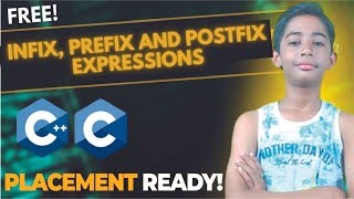 Infix Prefix and Postfix Expressions [upl. by Eidde]