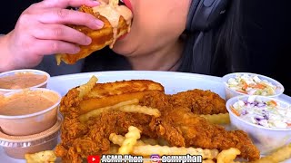 ASMR PHAN BITES ONLY RAISING CANES ASMR [upl. by Gunar]