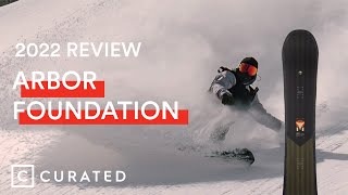 2022 Arbor Foundation Snowboard Review  Curated [upl. by Cassius]