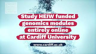 Study Genomics modules at Cardiff University School of Medicine [upl. by Reivaz]