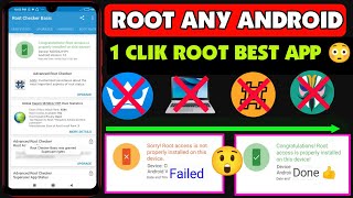 One Clik Root Any Android Phone Best Rooting Apps 2023Without Pc Kingroot Magisk App Github 4 To 11 [upl. by Yelrac961]