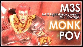 AAC Lightheavyweight M3 Savage M3S  Brute Bomber  First Clear Monk POV  Touching Grass [upl. by Hadeehsar]