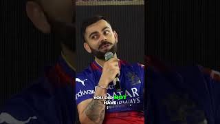 Virat Kohli on Staying at the Top The Importance of Observing Learning and Hard Work [upl. by Corella]