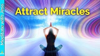 Guided Sleep Meditation ATTRACT MIRACLES While You SLEEP Powerful Get quotIn Flowquot With The Universe [upl. by Puglia]