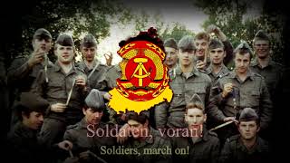 Unterwegs В путь in German  East German Military March Remake [upl. by Horick]