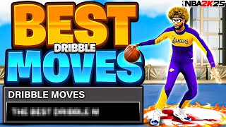 BEST DRIBBLE MOVES  DRIBBLE TUTORIAL w HANDCAM NBA 2K25  FASTEST DRIBBLE MOVES amp COMBOS 2K25 [upl. by Tebzil456]