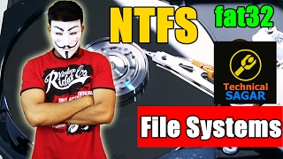 फाइल सिस्टम क्या होता है  Understanding File System  FAT32 Vs NTFS [upl. by Puglia]