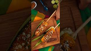 Grilled Corn on the Cob Elotes a la Parrilla [upl. by Natrav]