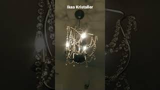 ikea Kristaller Chandelier [upl. by Bowden858]