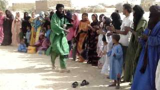 Tuareg Man Dancing Mali [upl. by Eekorehc]