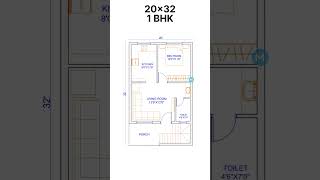 20X32 home plan design [upl. by Dacy]