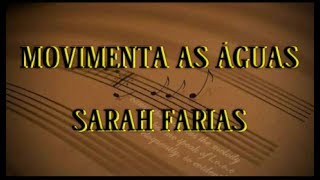 MOVIMENTA AS ÁGUAS  SARAH FARIAS PLAYBACK LEGENDADO [upl. by Aniaj]