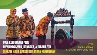 Inilah Hasil Rakor Terkait PPDB Sistem Zonasi dan Regulasi Baru Guru PPPK [upl. by Heidy]