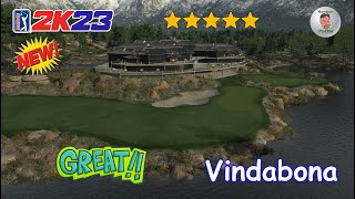 PGA Tour 2K23  Vindabona  Showcase with Flyover [upl. by Aryan]