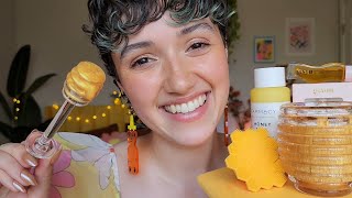 ASMR 🍯 Honey Glow Spa Treatment layered sounds skincare rp personal attention [upl. by Eelyk]