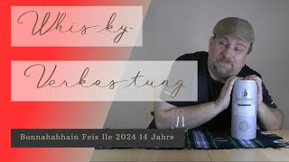 Whisky Verkostung Bunnahabhain Feis Ile 2024 14 Jahre Ruby Port Cask Finish [upl. by Namaj]