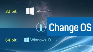 How to change Windows 10 64 bit to 32 bit  Boot  install Windows 10 [upl. by Chanda]