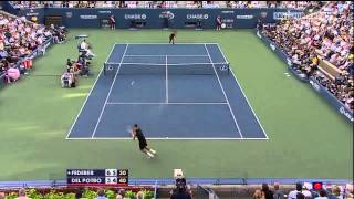 2009 US Open Final Highlights Federer vs Del Potro HD [upl. by Nnorahs394]